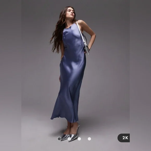 knee length dresses for ladies & Other Stories Butter Yellow Tank Midi Dress UK M main image 1